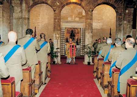 Cerimonia di commemorazione del 124° anno dalla fondazione del Corpo Militare